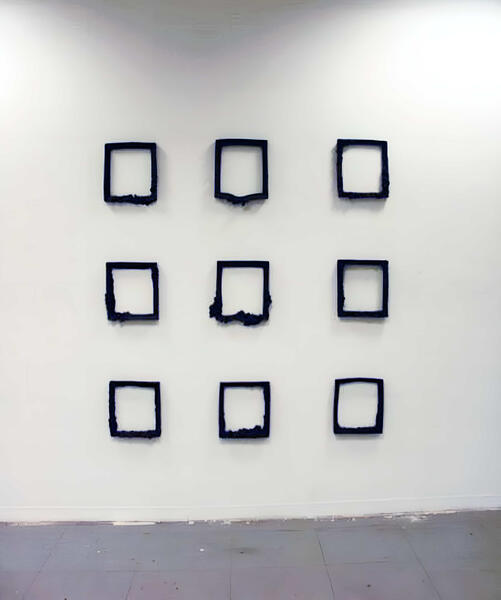 NicolasKaragiannis, art contemporain, artiste peintre, création artistique | Contemporary art, painter, artistic creation, céramiques, installations, cadres