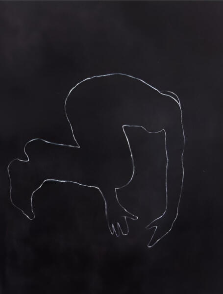 NicolasKaragiannis, art contemporain, artiste peintre, création artistique | Contemporary art, painter, artistic creation, peintures contemporaines, triptyque, noir, black