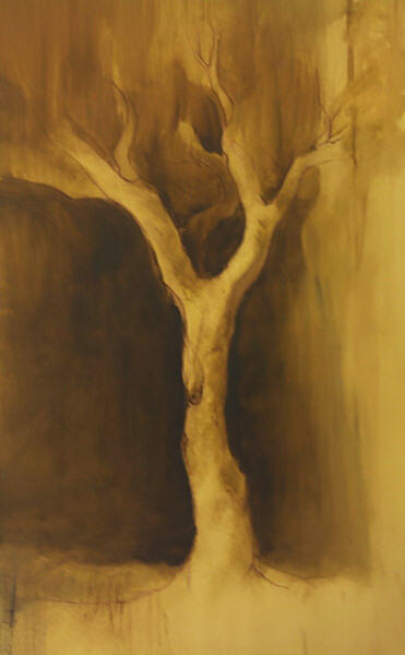 NicolasKaragiannis, art contemporain, artiste peintre, création artistique | Contemporary art, painter, artistic creation | dessin, huile, arbre, The Gathering, if_then_else